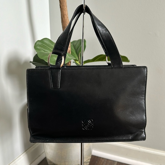 Loewe Handbags - LOEWE Hand Bag Black
Leather